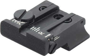 CZ 75B, CZ P-01, CZ 75 SP-01 potpuno podesivi stražnji nišan | žljebljen