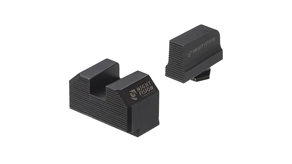 Glock 43X MOS grooved sights Night Fision
