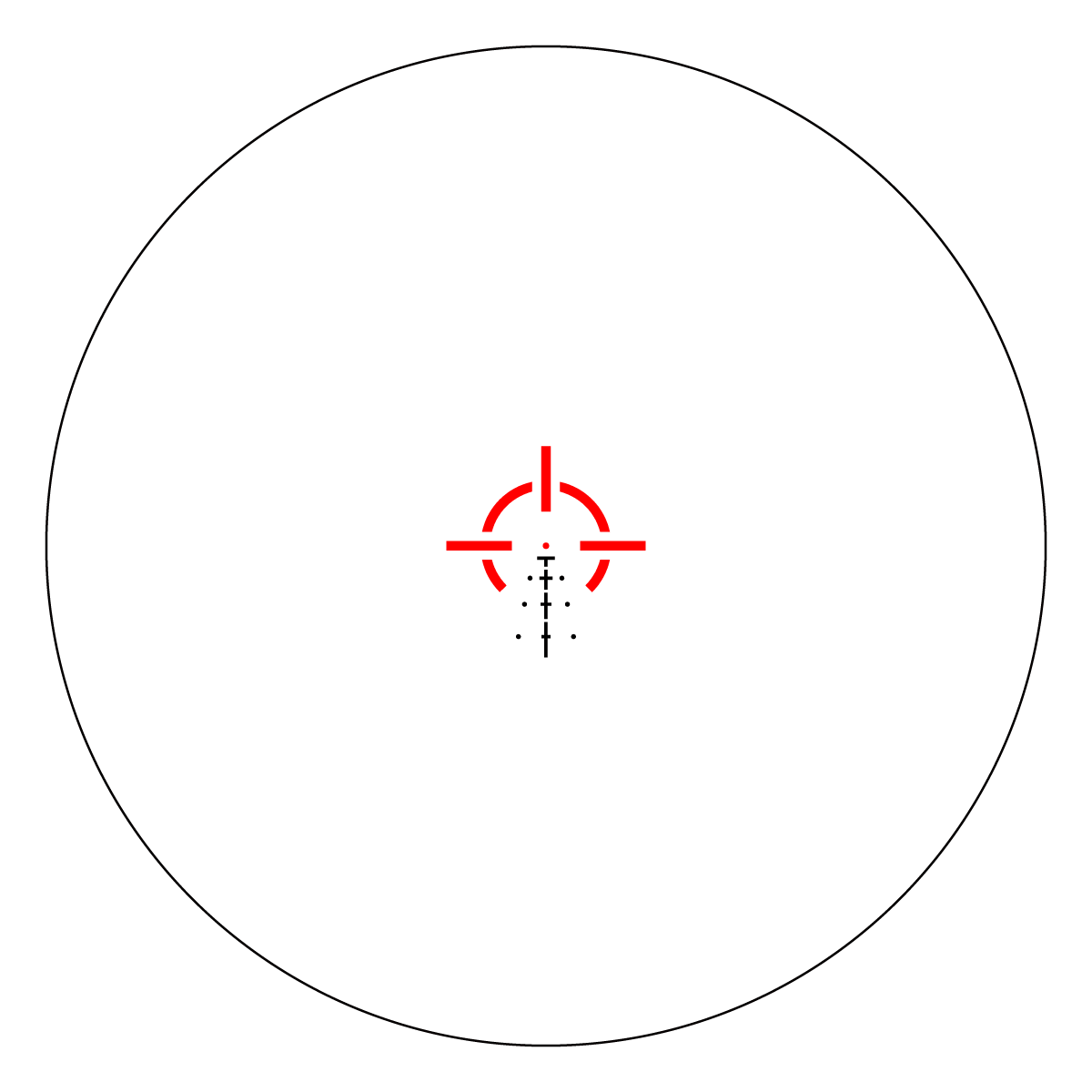 Vector Optics Paragon 3x18 ultra kompaktna prizma puškarski ciljnik Vector Optics