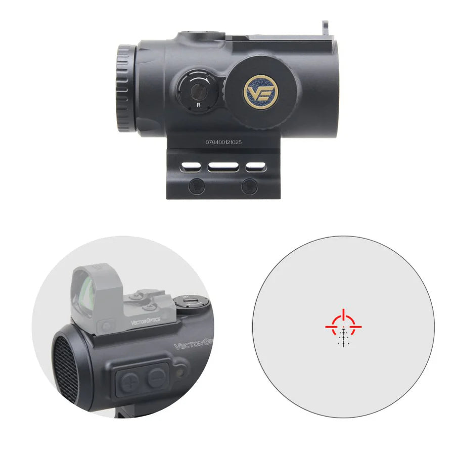 Vector Optics Paragon 4x24 ultra kompaktna prizmatska puščana optika