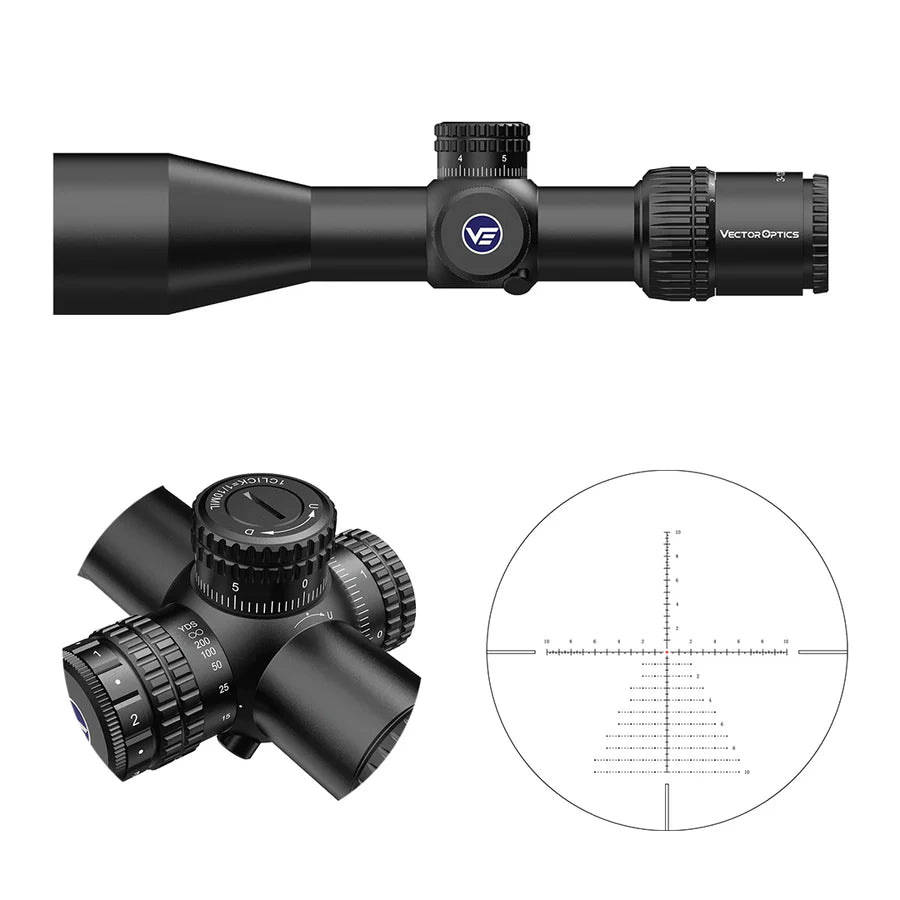 Vector Optics Veyron 3-12x44IR SFP kompaktni puščani ciljnik Vector Optics