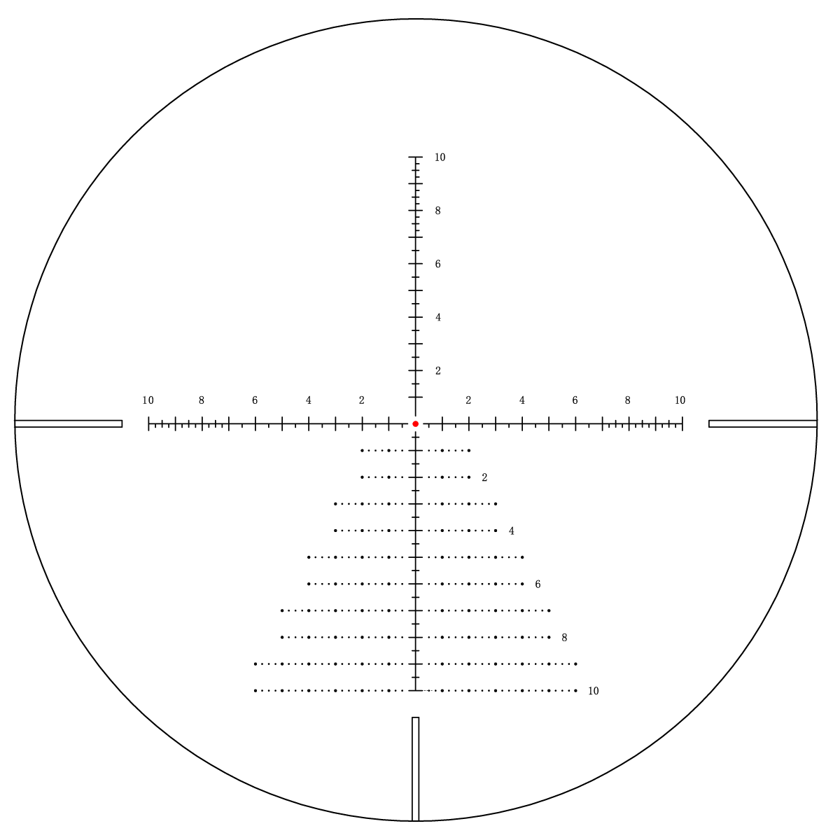Vector Optics Veyron 3-12x44IR SFP kompaktni puščani ciljnik Vector Optics