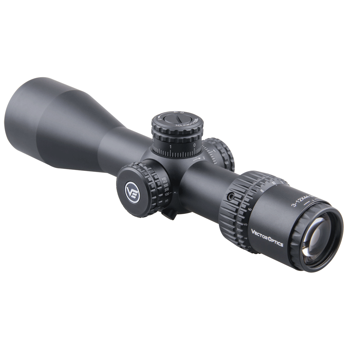 Vector Optics Veyron 3-12x44 SFP kompaktni puščani ciljnik Vector Optics