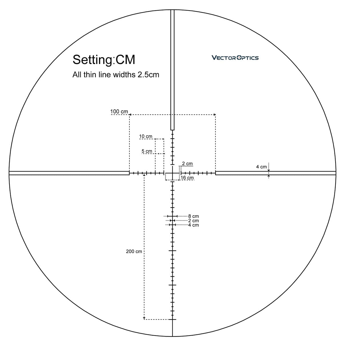 Vector Optics Veyron 4-16x44 FFP puškarski ciljnik Vector Optics