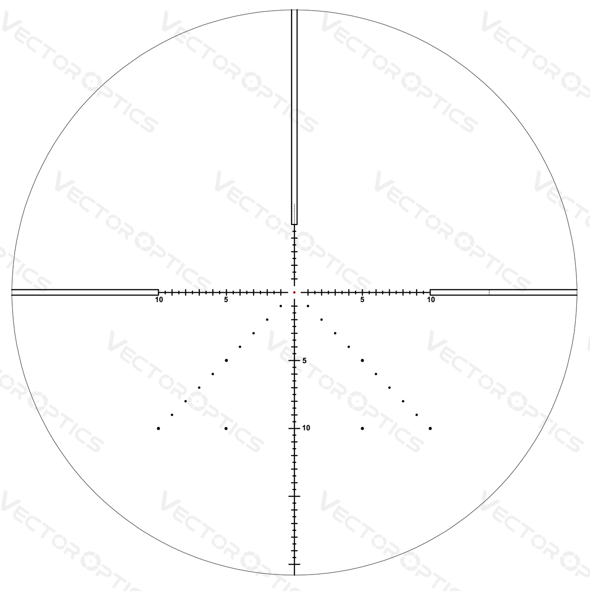 Vector Optics Veyron 4-16x44 IR First Focal Plane Illuminated puškarski ciljnik