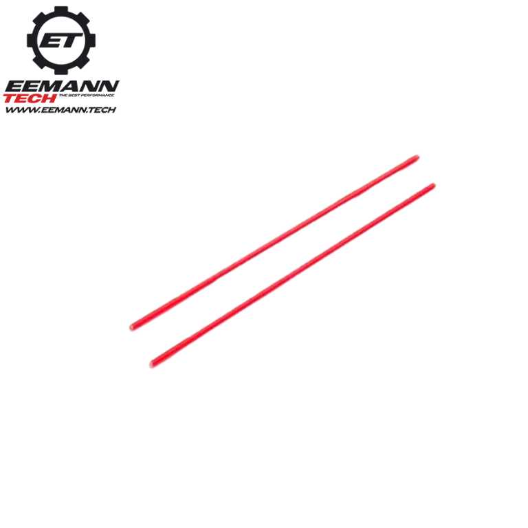 Fiber optic zamjenska šipka | 2 kom - Red 1.0 mm
