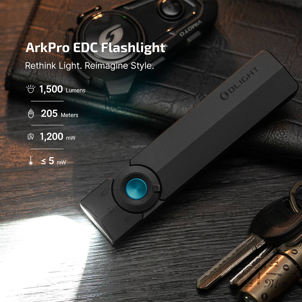 Olight ArkPro | flat 4-u-1 EDC svjetiljka | 1.500 lm