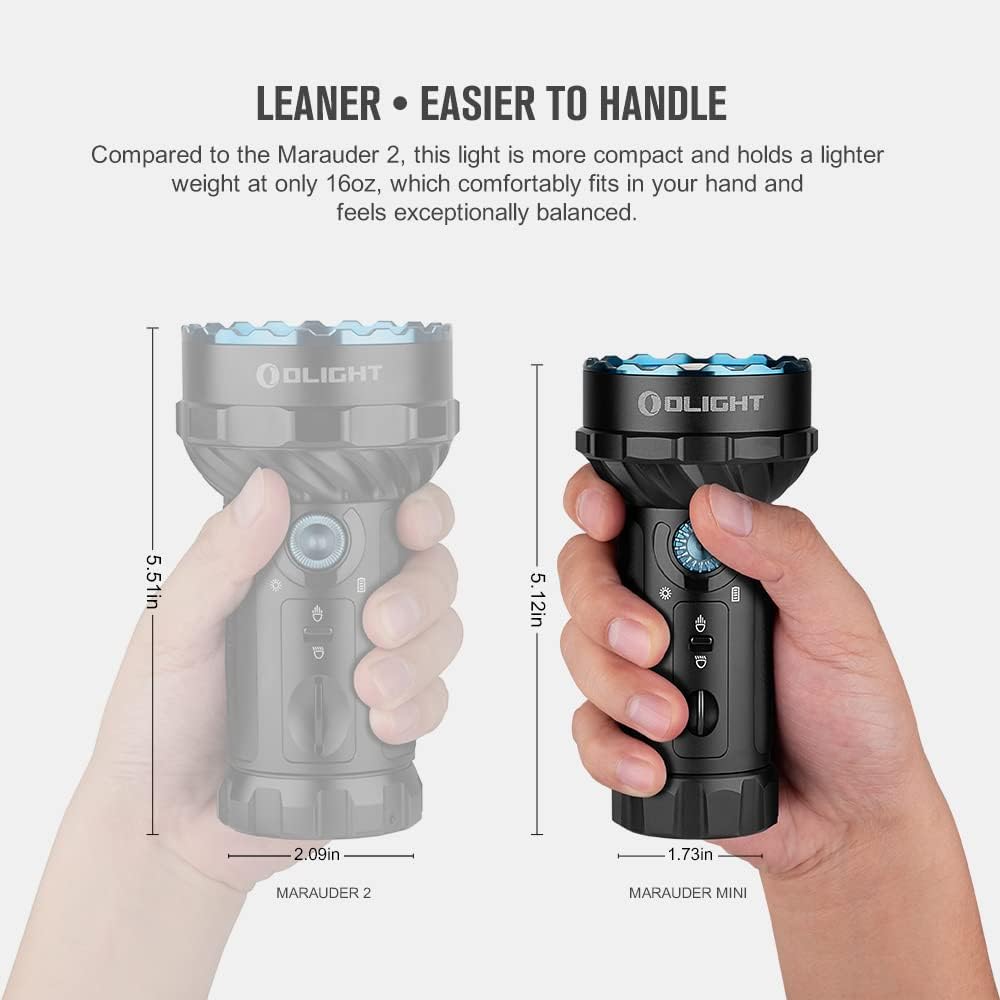 Olight Marauder Mini | višebojna punjiva svjetiljka | 7.000 lm