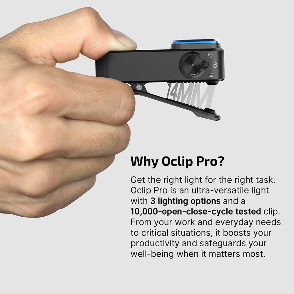 Olight Oclip Pro | višenamjenska svjetiljka s kopčom | 500 lm