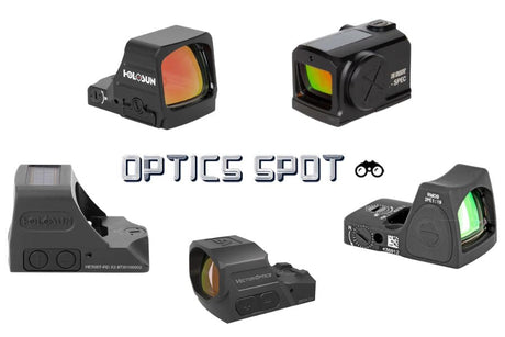 Optics compatible with Trijicon RMR footprint