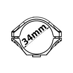 34mm Picatinny prstenovi za optiku