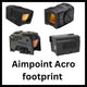 Red dot ciljnici s Aimpoint Acro footprintom