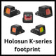 Red dot ciljnici s Holosun K-series footprintom