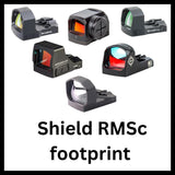 Red dot ciljnici sa Shield RMSc footprintom