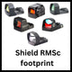 Red dot ciljnici sa Shield RMSc footprintom