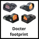 Red dot ciljnici s Docter footprintom