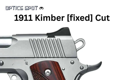 1911 [Kimber Fixed Cut] montaža za red dot | tip S [RMSc DPP K-series footprint]