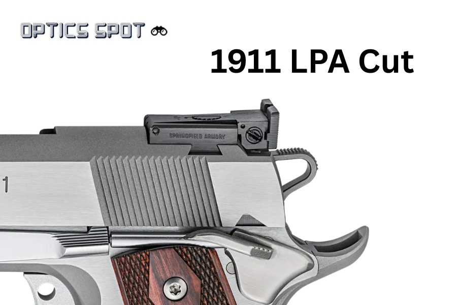 1911 [LPA Cut] podesivi set nišana s optičkim vlaknima 