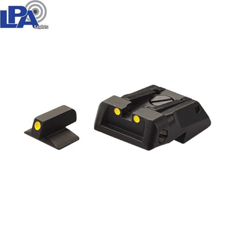 1911 [Novak Cut] adjustable sight set | fiber optic type A LPA