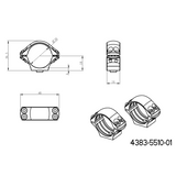 30 mm prstenovi za optiku | duga Picatinny QD Ergo baza 