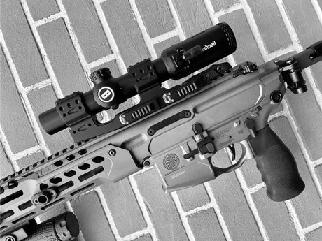 34mm montaža za optiku cantilever | Picatinny QD Ergo baza - Medium