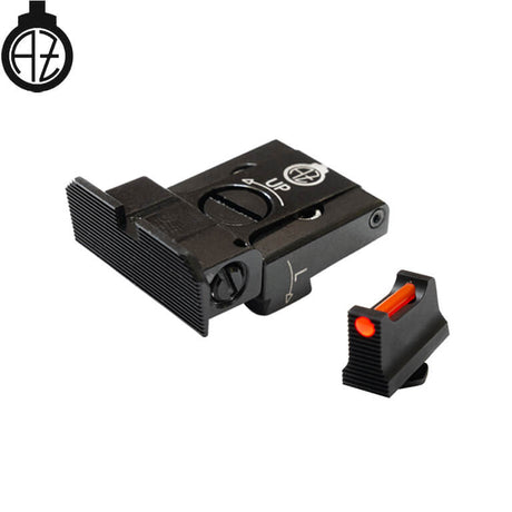 Podesivi nišani za Glock [G17, G19, G26 & other] s optičkim vlaknima | tip A
