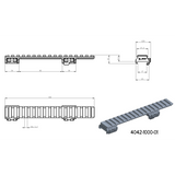 CZ 500 & CZ 557 Picatinny šina | Duga