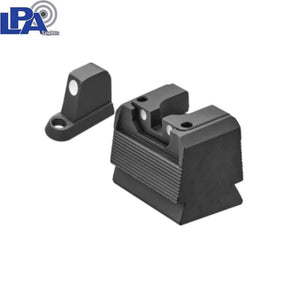 CZ P-10 Optics Ready polupodesivi nišani | s bijelim točkama