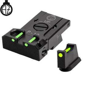 CZ P-10 podesivi nišani s optičkim vlaknima | type B
