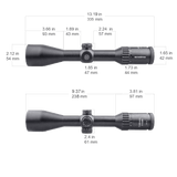 Vector Optics Continental 2-12x50 SFP optički nišan 