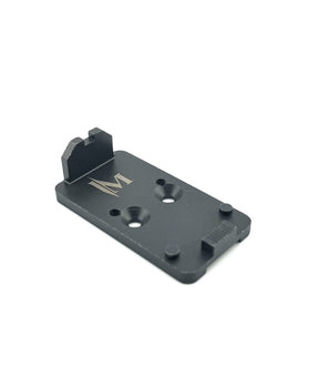 Dan Wesson DWX adapter pločica with integrated rear sight | Trijicon RMR footprint