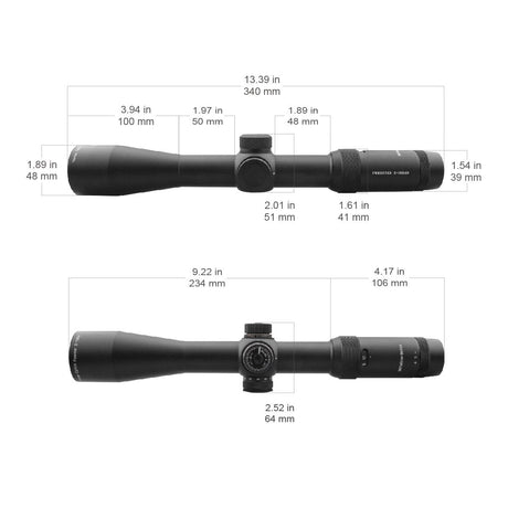 Vector Optics Forester 2-10x40SFP puškarski ciljnik