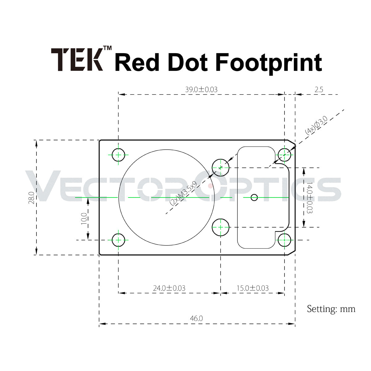 Vector Optics Pomama 1x17x24 crvena točka 