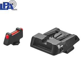 Podesivi nišani za Glock [G17 G19 G26 & other] | s fiber optikom