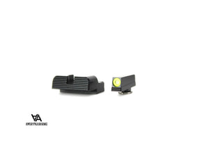 Niski nišani za Glock [G17 G19 G26 & other] | s tritijem