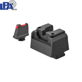 Visoki polupodesivi nišani za Glock MOS [G17 MOS G19 MOS & other] | s optičkim vlaknima