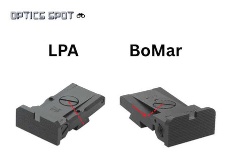 1911 [BoMar Cut] montaža za red dot | type B [RMR & RTS footprint]