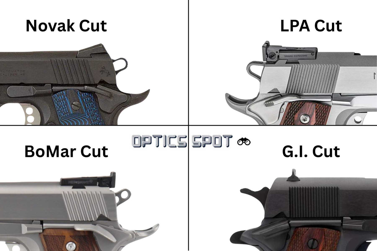 1911 [G.I. Cut] montaža za red dot | Trijicon RMR footprint EGW