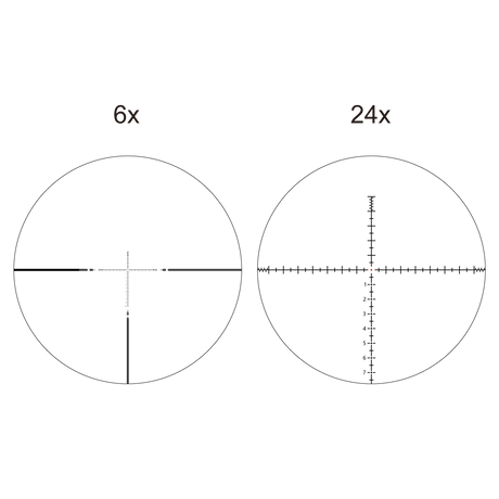 Vector Optics Orion Pro Max 6-24x50 MIL HD FFP puškarski ciljnik