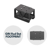 Picatinny montaža za red dot s podizačem [32 mm] | C-More RTS footprint