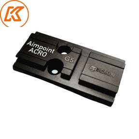 Steel adapter pločica for Glock MOS | Aimpoint Acro footprint