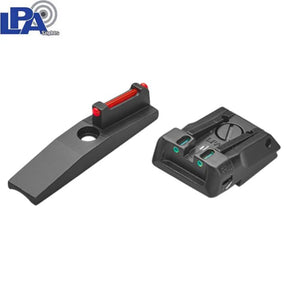 Ruger Mark 22/45 [Lite & Tactical] podesivi nišani | s optičkim vlaknima