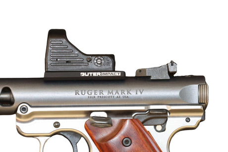 Ruger Mark III & Mark IV adapter pločica | type C [RMR RTS & Docter footprint]