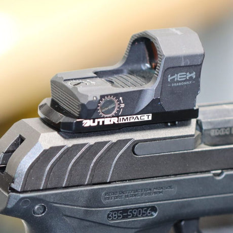 Ruger Security 9 montaža za red dot | type C [RMR RTS Docter footprint]