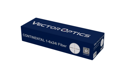 Vector Optics Continental x6 1-6x24 Fiber puškarski ciljnik Vector Optics