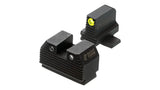 Sig Sauer [P220 P226 P229 P320 P365] Optics Ready visoki nišani | s tritijem