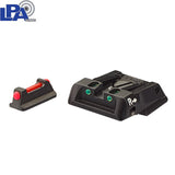 Walther Q4 SF OR & Q5 Match SF set podesivih nišana s fiber optikom LPA