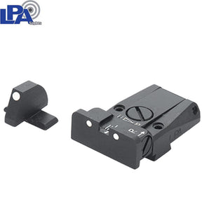 Springfield [XD,XDM] & HS Produkt [XDM HS-9 SF19] podesivi nišani | s bijelim točkama