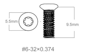 Set vijaka 3 kom | 6-32x0.374’’ [T10]