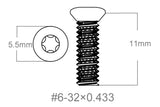 Set vijaka 3kom | 6-32x0.433’’ [T10]